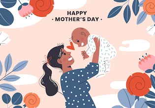 mother's day illustrations